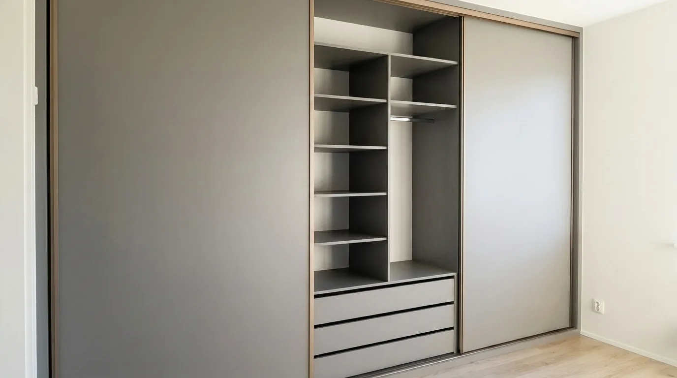 Vestavná skříň na míru – realizace 44 – Martin Kučera truhlář